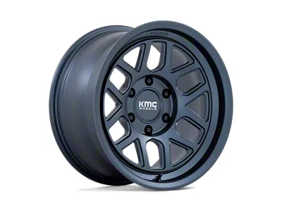 KMC Mesa Forged Monoblock Metallic Blue Wheel; 17x8.5; -10mm Offset