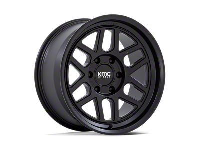KMC Mesa Forged Monoblock Satin Black Wheel; 18x9; 0mm Offset