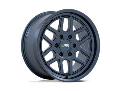 KMC Mesa Forged Monoblock Metallic Blue Wheel; 18x9; -12mm Offset