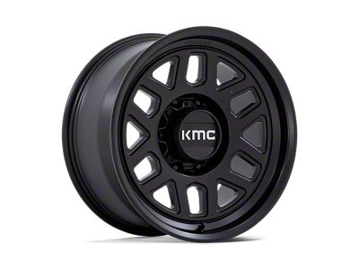 KMC Mesa Forged Monoblock Satin Black Wheel; 18x9; 0mm Offset