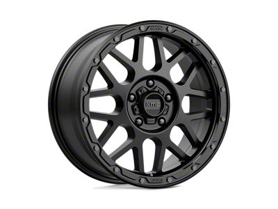 KMC Grenade Off-Road Matte Black Wheel; 18x8.5; 35mm Offset