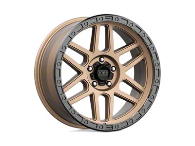 KMC Mesa Matte Bronze with Black Lip Wheel; 17x8.5; 0mm Offset