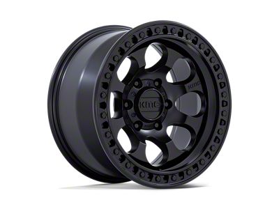 KMC Riot SBL Satin Black Wheel; 18x9; 18mm Offset