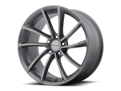 KMC Spin Gun Metal Wheel; 19x9.5; 35mm Offset