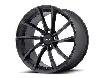 KMC Spin Satin Black Wheel; 19x9.5; 35mm Offset