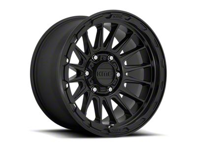 KMC Impact Satin Black Wheel; 20x10; 40mm Offset; 5x114.3mm Bolt Pattern; 72.56mm Hub Bore