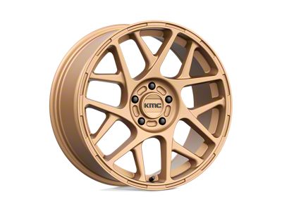 KMC Bully Matte Bronze Wheel; 18x8; 38mm Offset