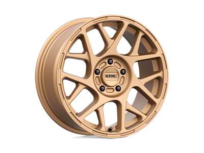 KMC Bully Matte Bronze Wheel; 17x8; 38mm Offset