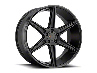 KMC Prism Satin Black Wheel; 20x10.5; 45mm Offset