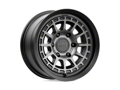 KMC Canyon Satin Black with Gray Tint Wheel; 17x8.5; 0mm Offset