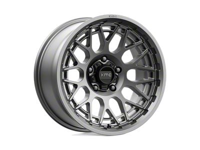 KMC Technic Anthracite Wheel; 20x9; 0mm Offset; 6x135mm Bolt Pattern; 87.10mm Hub Bore