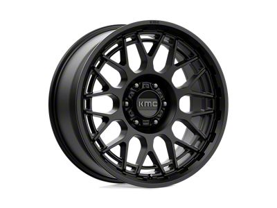 KMC Technic Satin Black Wheel; 20x9; 18mm Offset