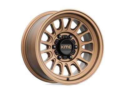 KMC Impact Ol Matte Bronze Wheel; 17x9; -12mm Offset