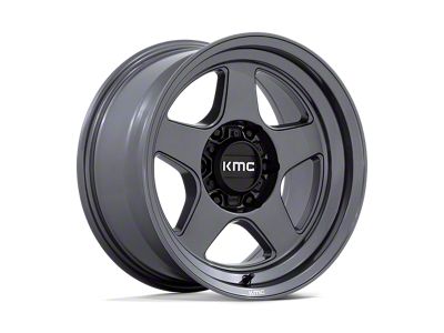 KMC Lobo Matte Anthracite Wheel; 17x8.5; -10mm Offset