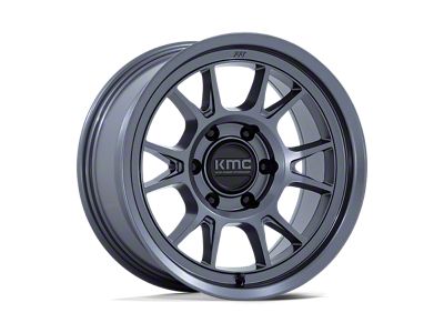 KMC Range Matte Anthracite Wheel; 17x8.5; -10mm Offset