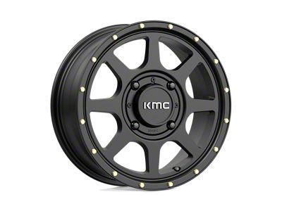 KMC Addict 2 Satin Black Wheel; 15x6; 38mm Offset