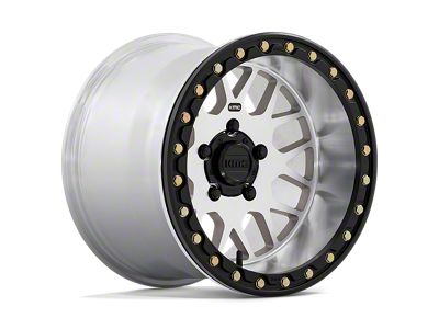 KMC Grenade Beadlock Machined Wheel; 15x10; 0mm Offset
