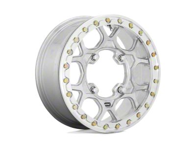 KMC Mesa Beadlock Forged Raw Machined Wheel; 15x6; 38mm Offset