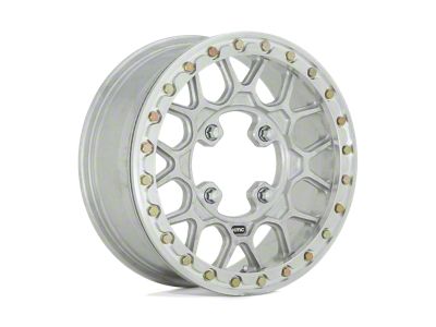 KMC Grenade Beadlock Forged Raw Machined Wheel; 15x6; 38mm Offset