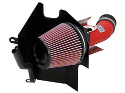 K&N 02-07 WRX/STi Wrinkle Red Typhoon Short Ram Intake - 69-8001TWR
