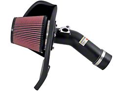 K&N 08-11 WRX/STi Black Typhoon Short Ram Intake - 69-8004TTK