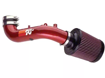 K&N 02 Honda Civic Si Red Typhoon Short Ram Intake - 69-1009TR