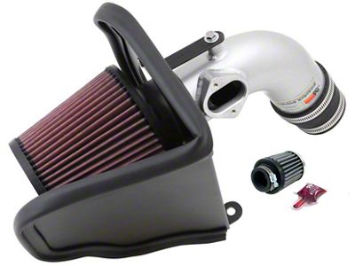 K&N 12 Chevy Sonic 1.8L Silver Typhoon Cold Air Intake - 69-4525TS