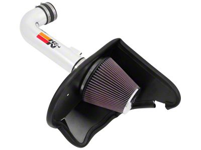 K&N 16-17 Chevy Camaro 3.6L Silver Typhoon Short Ram Intake - 69-4535TP