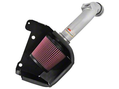 K&N 07 Mitsubishi Lancer L4-2.0L Silver Typhoon Short Ram Intake - 69-6544TS