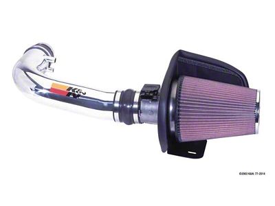 K&N 97-04 Ford F-150 V8-4.6L/5.4L High Flow Performance Kit - 77-2514KP