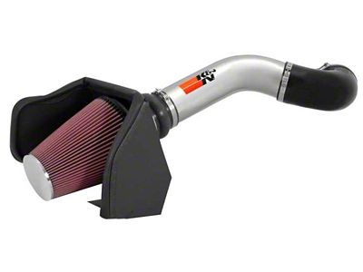 K&N 99-04 Chevy Silverado V8-4.8/5.3L Polished High Flow Performance Kit - 77-3021KP