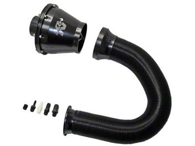 K&N Universal Apollo Black Cold Air Intake - 70mm OD - RC-5052AB