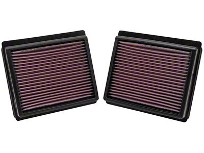 K&N Replacement Air Filter INFINITI M35 3.5L V6; 09-10 2 - 33-2440