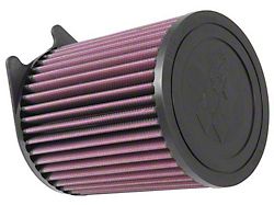 K&N Replacement Round Straight Air Filter for 14-15 Mercedes Benz - E-0661