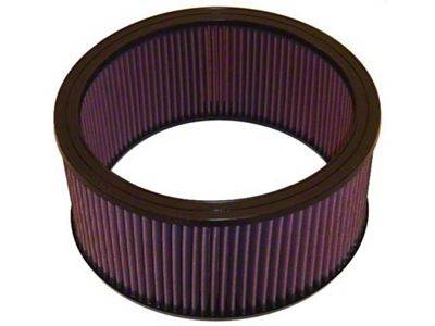 K&N Replacement Air Filter GM TRUCKS V8-350; 454; 1972-80 - E-1420