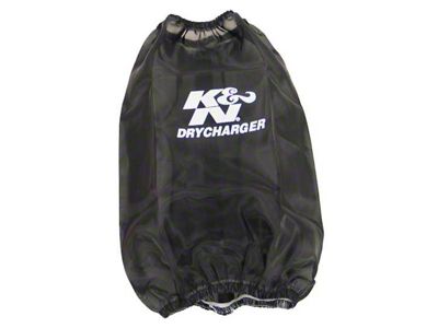 K&N Drycharger Black Air Filter Wrap - Round Tapered - RC-3690DK