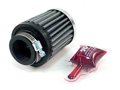 K&N Universal Chrome Filter 1 1/8 inch FLG / 2 - RC-2540