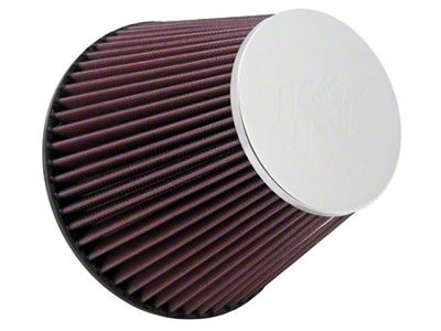 K&N Round Tapered Universal Air Filter 6in Flange ID x - RF-1048