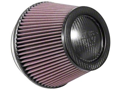 K&N Universal CarbonFiber Filter 6in Flange / 7-1/2in OD-B / - RP-2960