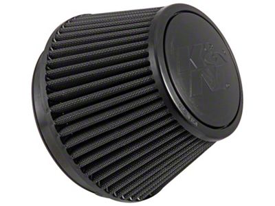 K&N Universal Rubber Filter Round Tapered 6in Flange ID x - RU-3106HBK
