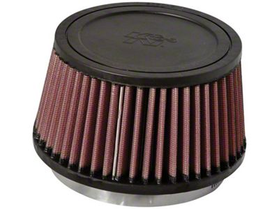 K&N Universal Rubber Filter Round Tapered 4.5in Flange ID x - RU-3110