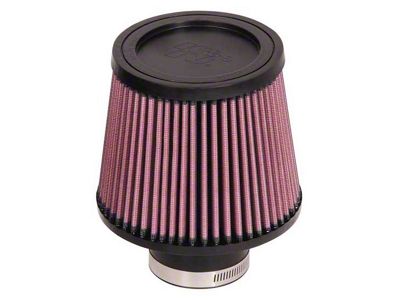 K&N Universal Rubber Filter-Round Tapered 2.5in Flange ID x 6in - RU-5174