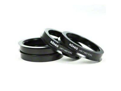 Konig Aluminum Hub Ring 73.1mm O.D. / 60.1mm I.D. 4pcs - HR736010AL