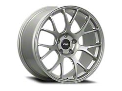 Konig F1M Ash Silver Wheel; 18x8.5; 35mm Offset; 5x120mm Bolt Pattern; 72.56mm Hub Bore