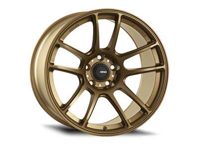Konig Heliogram Matte Bronze Wheel; 18x8.5; 42mm Offset; 5x108mm Bolt Pattern; 73.10mm Hub Bore