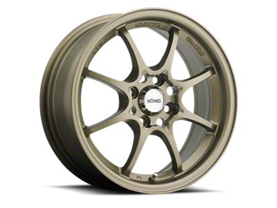 Konig Helium Bronze Wheel; 15x6.5; 40mm Offset