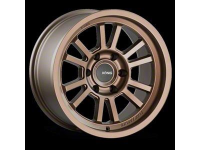 Konig HT1 Satin Bronze Wheel; 18x9; 0mm Offset