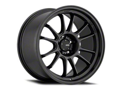 Konig Hypergram Matte Black Wheel; 19x9.5; 35mm Offset