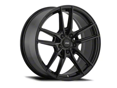 Konig Myth Gloss Black Wheel; 19x8.5; 40mm Offset