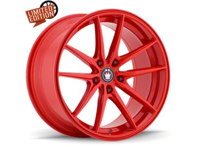 Konig Oversteer Red Wheel; 17x8; 45mm Offset
